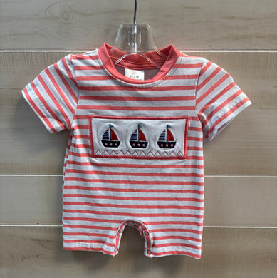 Sail boat romper