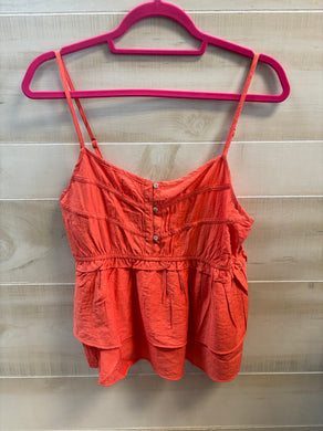 Crop spaghetti strap top